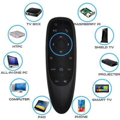 Air Mouse Remote Control BT5.0 Wireless IR Learning for Android TV Box PC K5B6