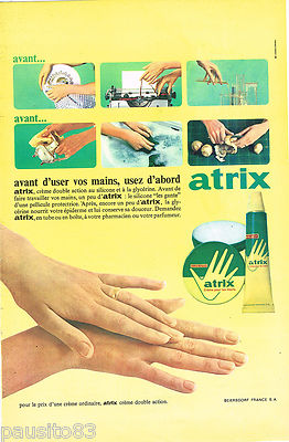 REKLAME ADVERTISING 055 1966 ATRIX Handcreme