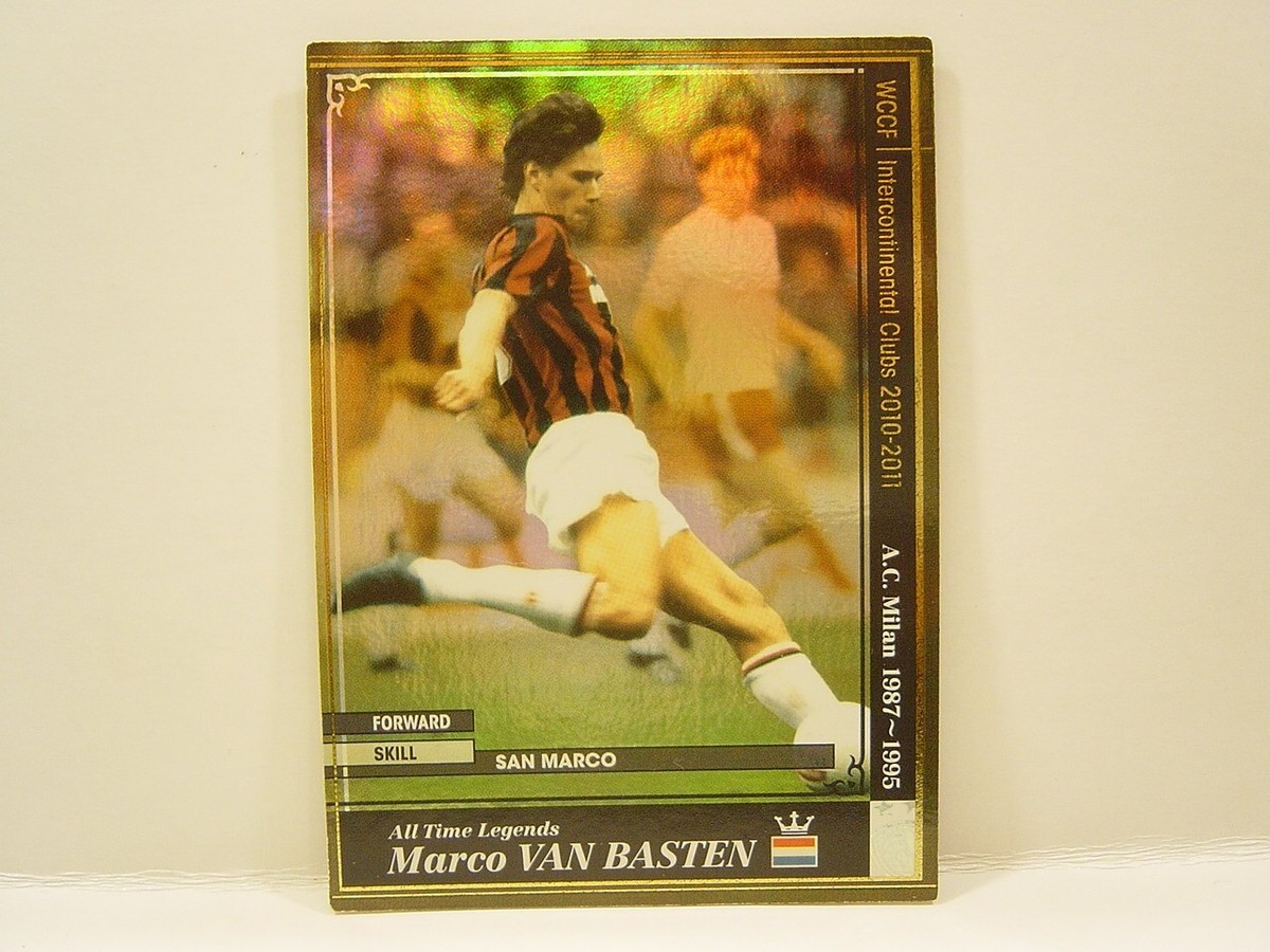 Panini WCCF 2010-11 ATLE Marco van Basten 1964 Dutch No.9 FW