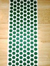 120 3/8" Green Felt Dots Surface Protector Pad Trophy Cabinet Furniture Crafts