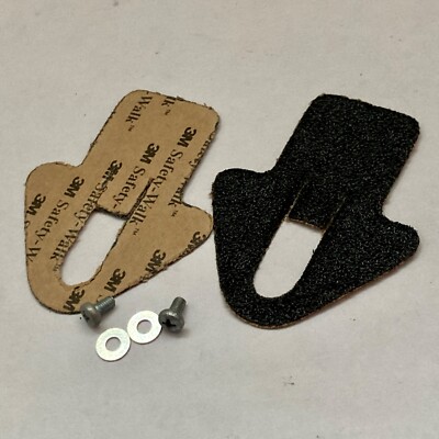 SIDI 3M Safety Walking Pads for Clipless Road Bike Shoes Cleats w Extra Screws 