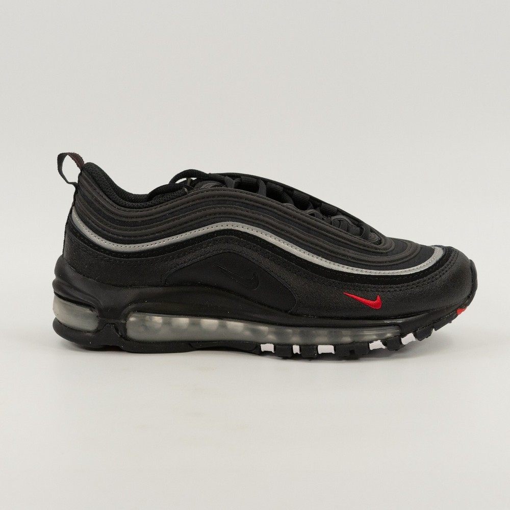 Nike Air Max 97 GS Black Chile Red Youth Size 5.5 Womens 7 921522-028