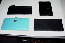 LOT OF 4-- WOMENS  WALLETS Change PURSE Card Clutch, Furia, Ralph Loren, Lodis