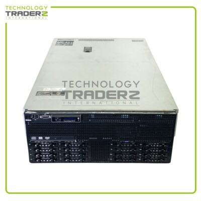 H626K Dell PowerEdge R910 4P Xeon E7-4820 8-Core 16GB 16x SFF Server W/ 3x PWS