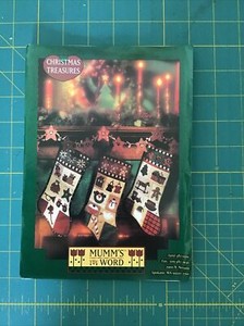 Christmas Treasures Stockings Quilt Pattern by Mumm's the Word, Debbie Mumm New