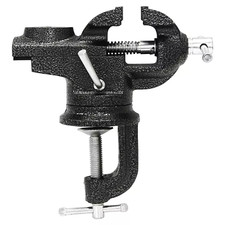 Image of Table Vice Home Garage Repair DIY Handy Tools 60mm - Black 16279