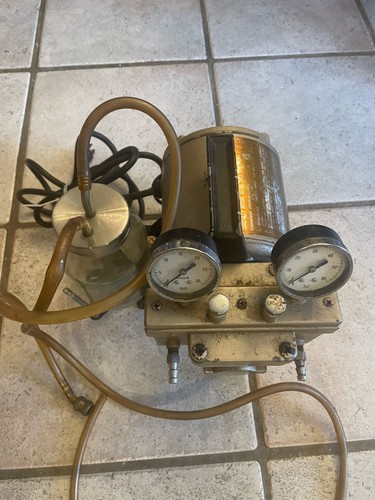 General Purpose Model No. AP-3 Spray Paint Pump Compressor Bottle GaugesBracket