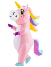 Spooktacular Creations Halloween Inflatable Costume, Full X-Large 75In , Pink