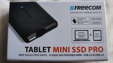 Brand new Freecom Tablet mini SSD 256GB still factory sealed.