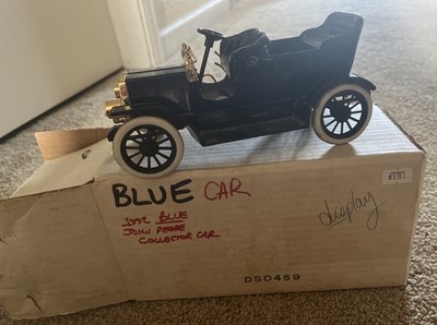 John Deere Blue Touring Car 1992 Nashville Diecast Car New In Box