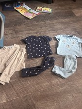 Nutmeg Baby Bear Top And Trousers Outfits Bundle Pack of 3 Size 3 6 Months