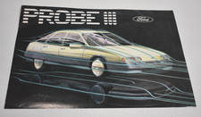 Original 1981 Ford Probe III Auto Sales Foldo...