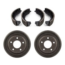 Brakes Rear Brake Drums and Shoes Kit (298.5mm 11.75 inch) for GMC C1500 PICKUP