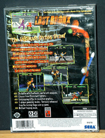 LAST BRONX  (SEGA SATURN) Tested NTSC-U/C