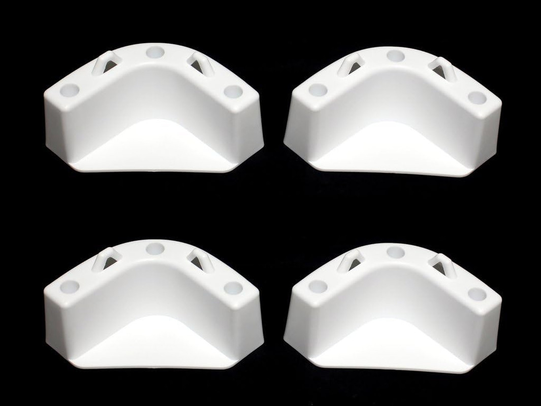 Mounting Kit For Yeti Igloo Engle Coleman (set Of 4) Black Or
