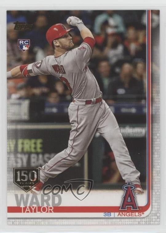 2019 Topps 150th Anniversary Taylor Ward #588 1c7