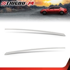 Fit For 2011-2016 Kia Optima Rear Door Frame Chrome Molding Left And Right Side