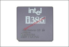 Chip processore Intel i386 - A80386DX-33 IV SX366