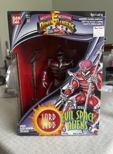 NIB 1994 Power Rangers LORD ZEDD Deluxe Evil Space Aliens Bandai SEALED Vintage