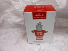 Hallmark Keepsake "I Want A Hippopotamus For Christmas"2023 Sound Ornament NEW