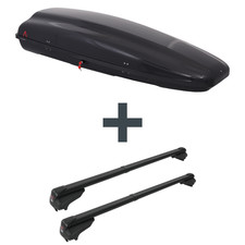 Dachbox G3 Arjes 480 + Dachträger G3 Clop infinity für Skoda Fabia II Typ 5J NEU