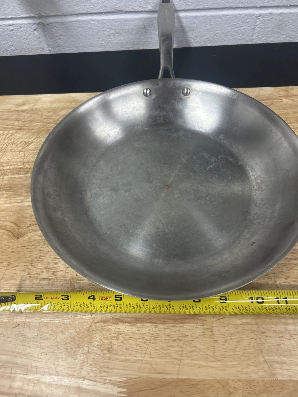 stainless steel nonstick skillet frying pan Triple Clad