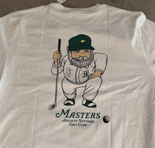 2026 Masters Gnome Caddie T-Shirt AUTHENTIC UNOPENED Mens X-LARGE