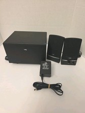 Cyber Acoustics 3-Piece Subwoofer System And Speakers Only With AC Adapter
