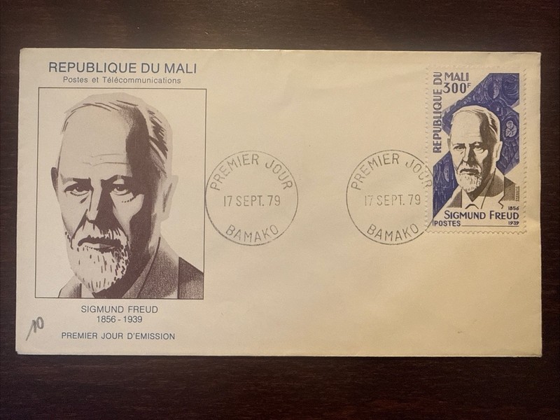 MALI FDC COVER 1979 YEAR FREUD PSYCHIATRY PSYCHOANALYSIS HEALTH MEDICINE STAMPS