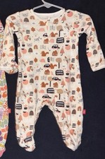 Magnetic Me Organic Cotton 0-3m Girl Footed Sleeper Pajama
