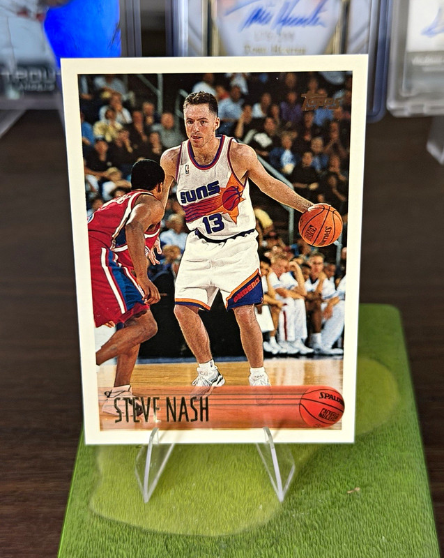 Topps 1996-97 Steve Nash Phoenix Suns Rookie Card #182 Basketball Trading Card