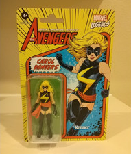 HASBRO KENNER Marvel Legends Carol Danvers RETRO NIB Avengers