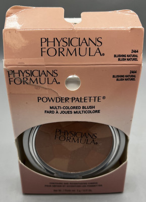 Physicians Formula Powder Palette, Multi-Colored Blush, 2464 NEW Damaged Box