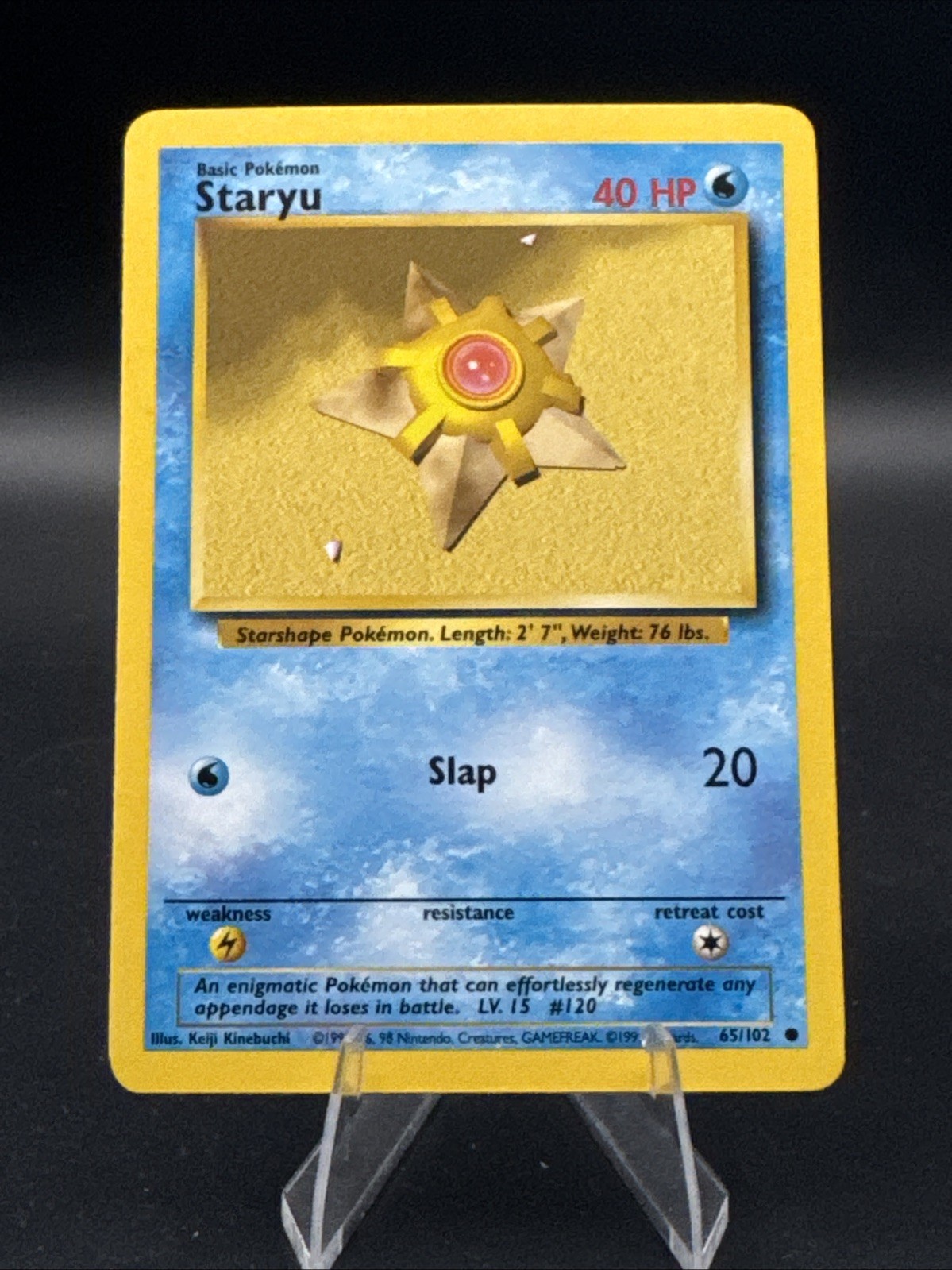 Staryu 065/102 Base Set Regular