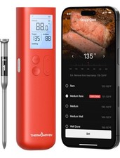 ThermoMaven Smart Bluetooth Wireless Meat Thermometer WT10, 10X Enhanced Sub-1G