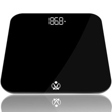 Bathroom Scale, Highly Accurate Digital Bathroom Body Scale, Measures Weight