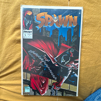 Image Comics Spawn #5 Oct 1992 Todd McFarlane - Never Read