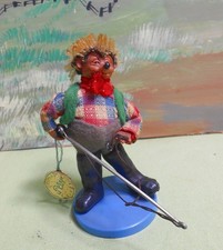 Vintage Original Peter Austria Macky Hedgehog Fly Fisherman with Peter tag