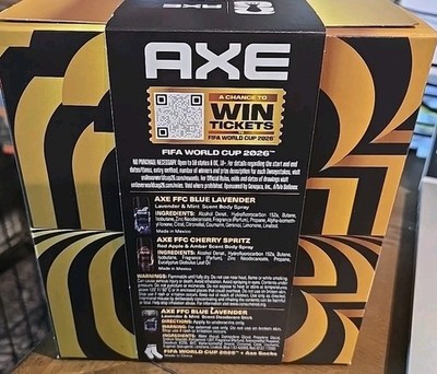 AXE FIFA World Cup 2026 Blue Lavender Cherry Spritz with FIFA