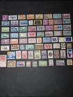 69 US Stamp Collection Lot Multi-Color Various Topics Mixed Denominations