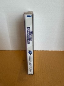 Cyber Speedway Sega Saturn 1995 USA CIB Manual Registration Card Damaged Case