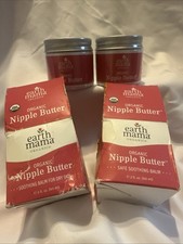 Earth Mama Organic Nipple Butter Safe for Breastfeeding EXP 2026-27 Set Of 2 NEW