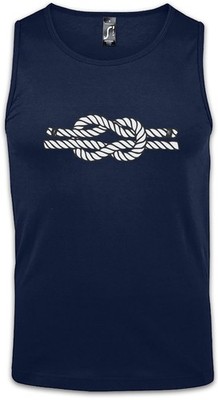 Sailor's Knot III Herren Tank Top Reef Seemannsknoten Nautical Sailor Stern Star