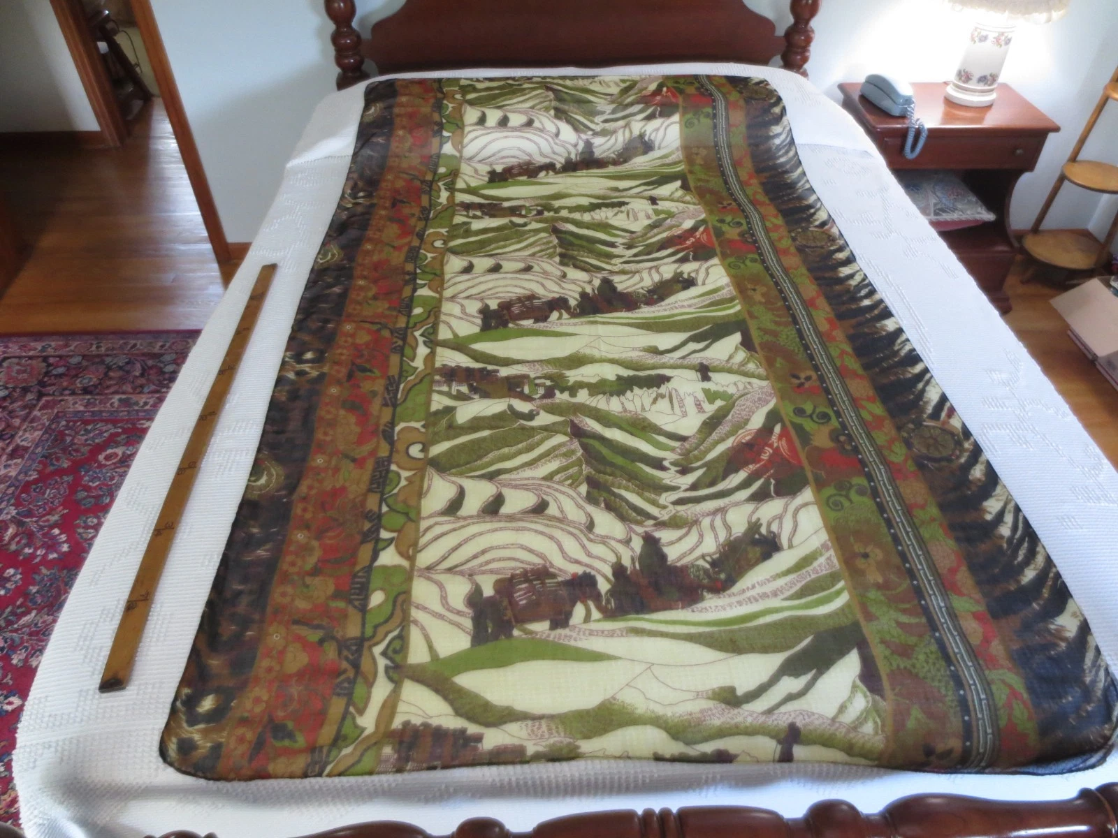 Unique MOUNTAINOUS LANDSCAPE SCENE Soft Fabric SCARF - 43" x 74"
Opens in a new window or tab