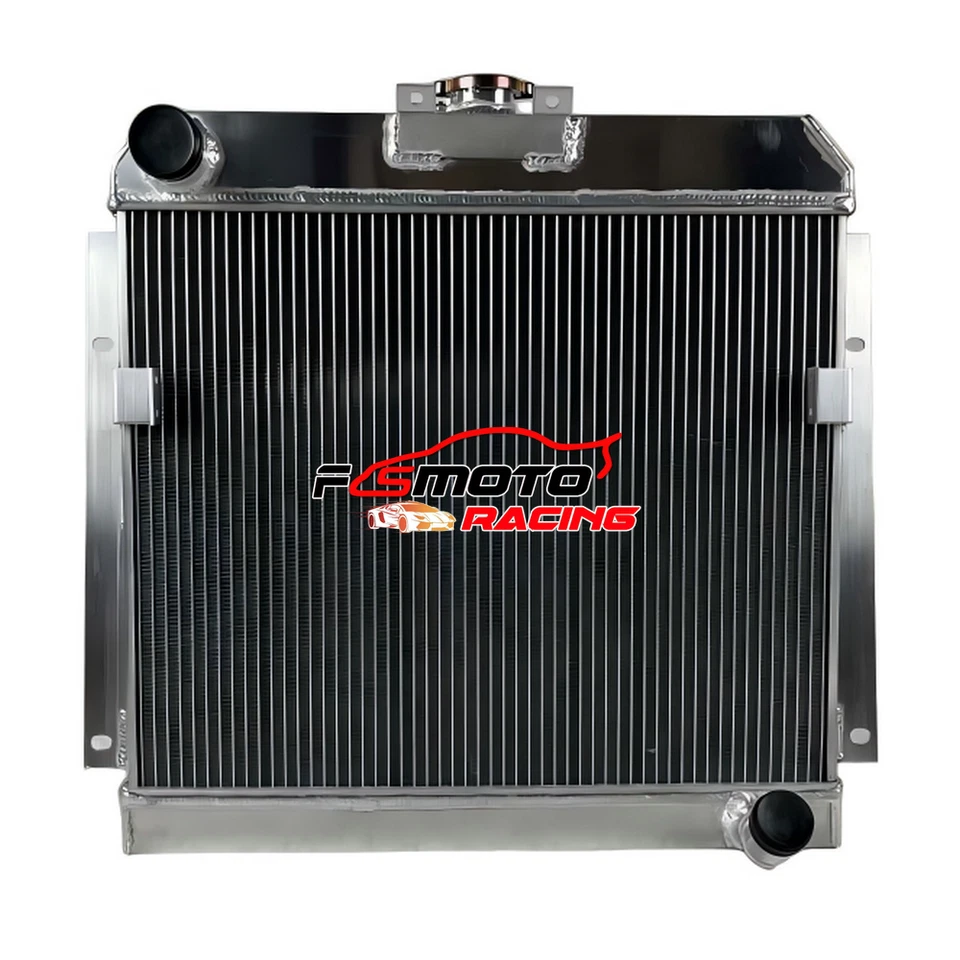 3 Row For 1953 1954 Dodge Car Coronet Meadowbrook MT Aluminum Radiator - Image 2 of 4