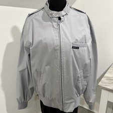 Giacca da corsa vintage solo membri iconica uomo grande beige marrone kaki