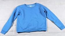 Hanes ComfortBlend Womens Long Sleeve Crew Neck Sweatshirt Blue Size S