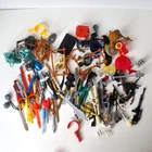 Mixed Toy Parts and Accessories Lot Guns Swords Projectiles TMNT GI JOE & More