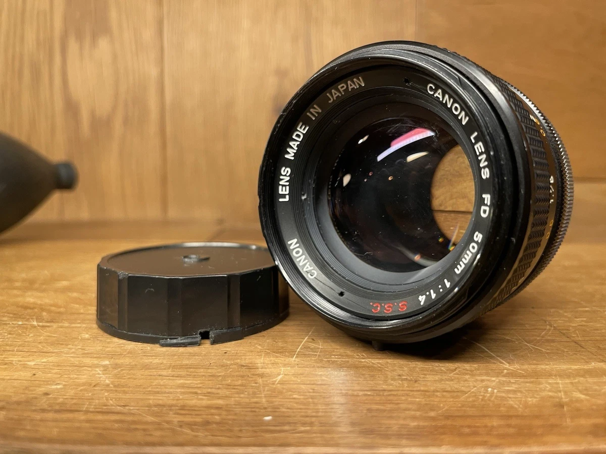 Canon FD 50mm Camera Lenses for sale | eBay