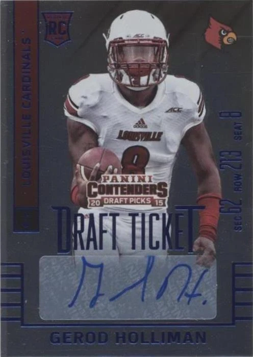 College Draft Ticket Blue Foil